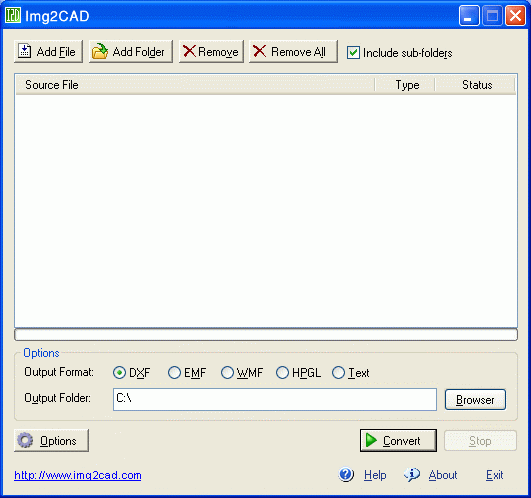 Image2DXF Screenshot
